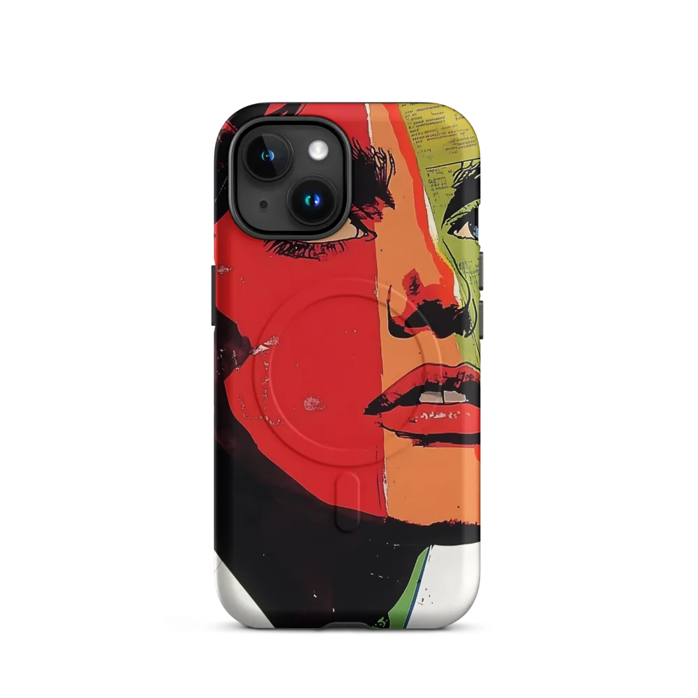 Vibrant Expressions: A Pop Art Portrait
