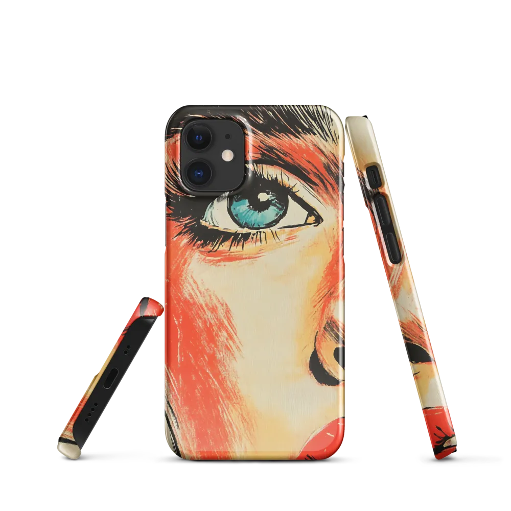 Intense Gaze: A Pop Art Portrait