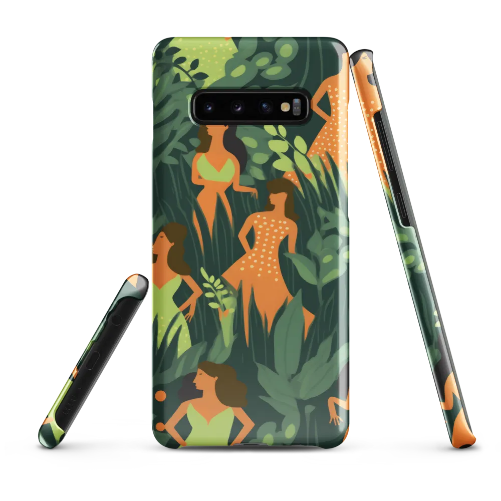 Harmony in Green | Phone Case |  S10 Plus | Snap Case | Glossy