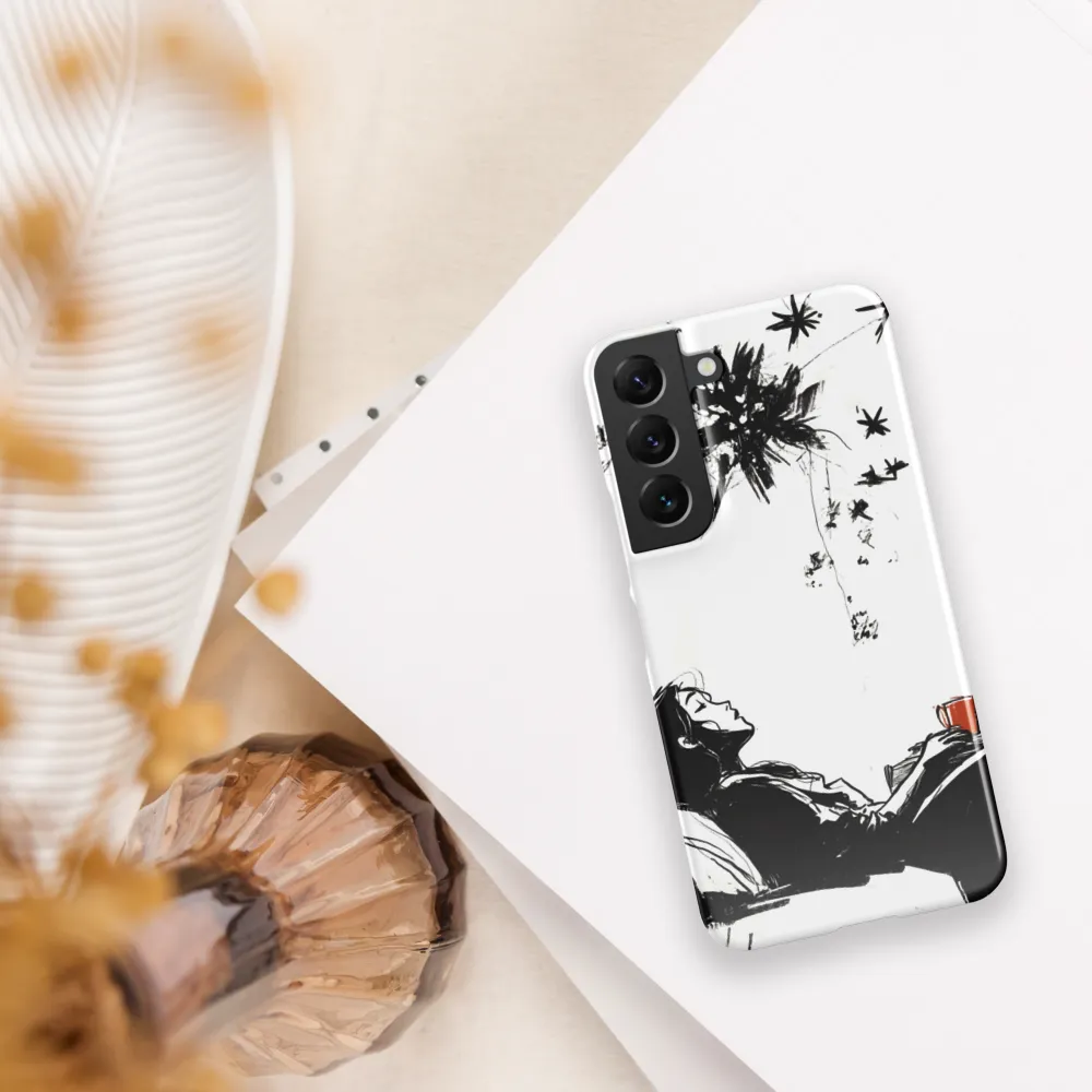 Contemplative Serenity | Phone Case |  S22 | Snap Case | Glossy