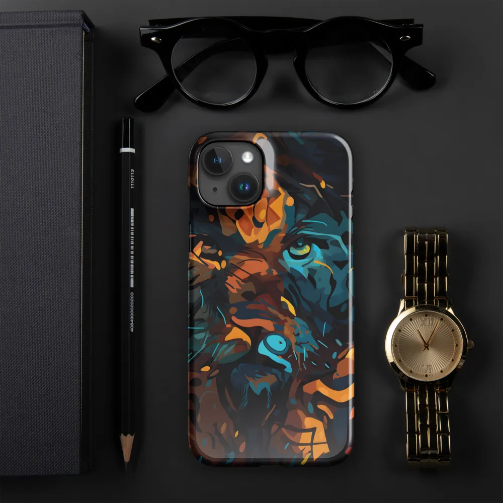 Tropical Enigma: A Wildlife Quartet | Phone Case |  15 Plus | Snap Case | Glossy