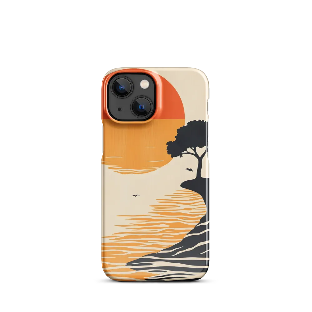 Serene Sunset | Phone Case |  13 Mini | Snap Case | Glossy