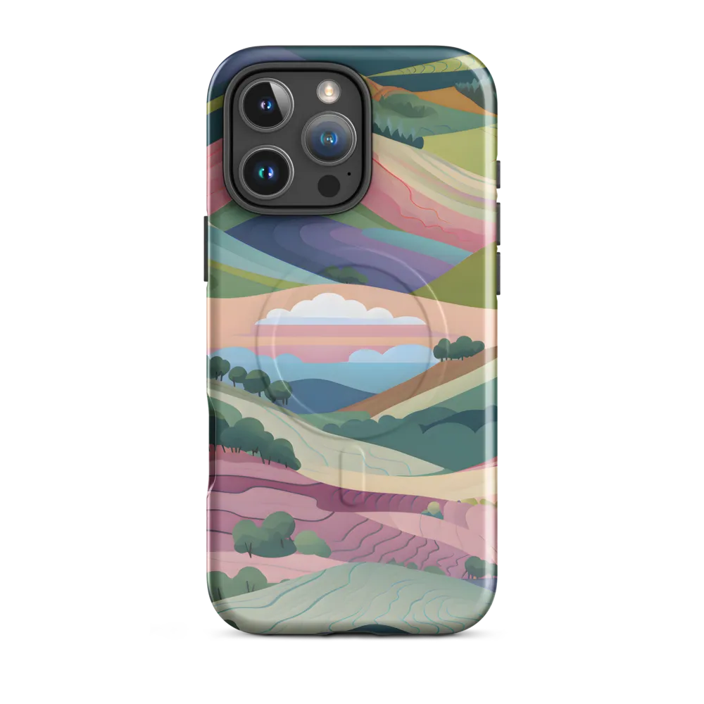 Harmonious Hills | Phone Case |  16 Pro Max | MagSafe® Tough Case | Glossy