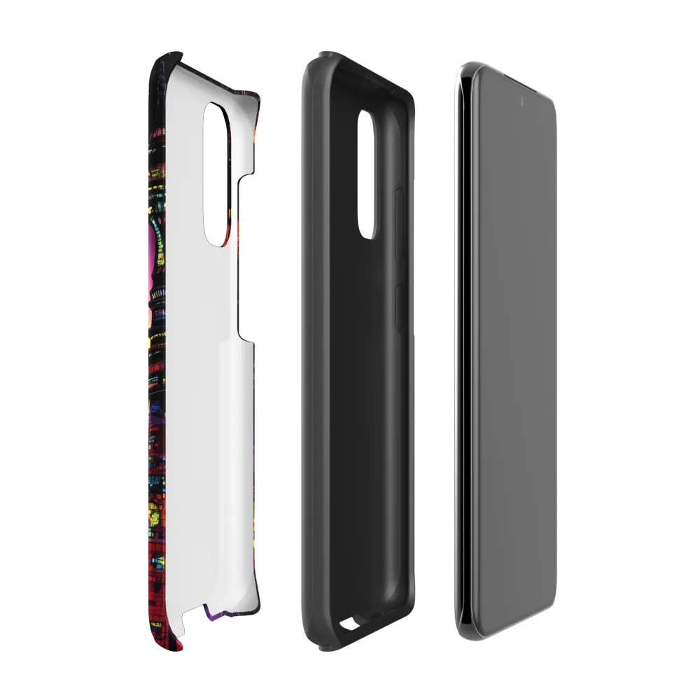 Futuristic Cityscape at Dusk | Phone Case |  S20 | Tough Case | Matte