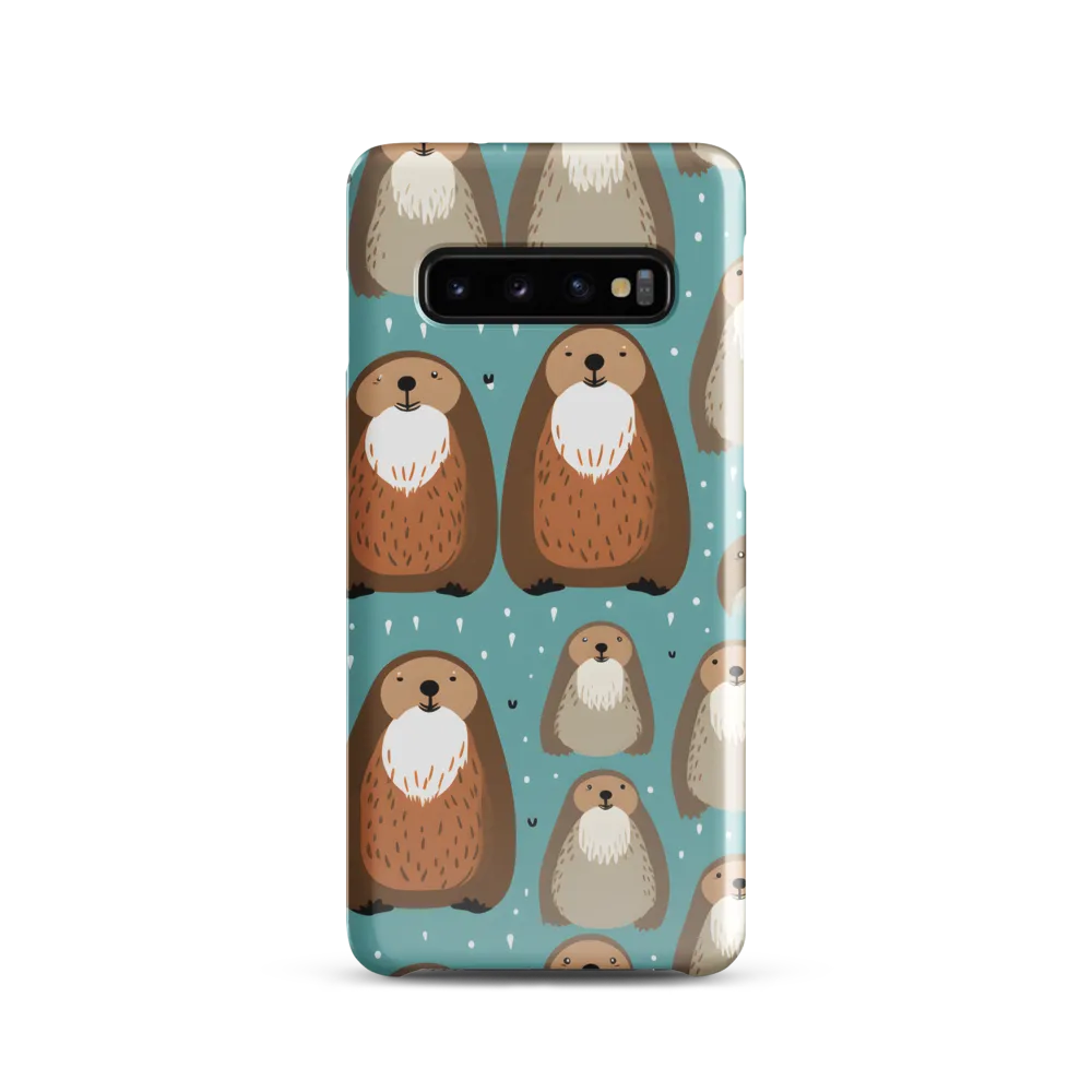 Whimsical Otter Pattern