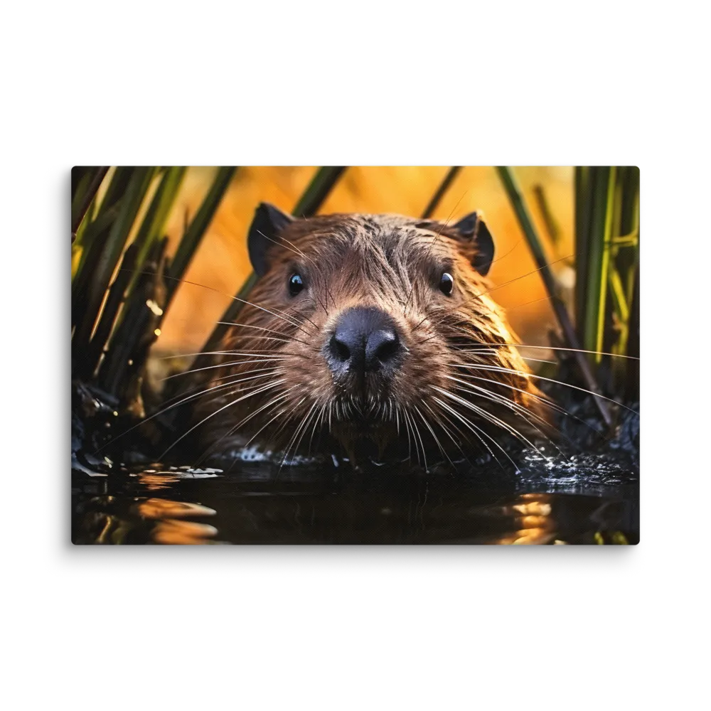 Beaver Serenity: A Natural Portrait