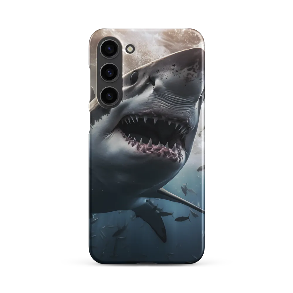 The Apex Predator: An Underwater Encounter | Phone Case |  S23 Plus | Snap Case | Matte