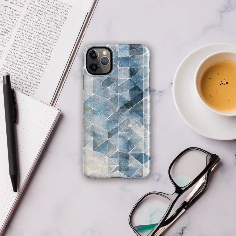 Geometric Harmony in Blue | Phone Case |  11 Pro Max | Snap Case | Glossy