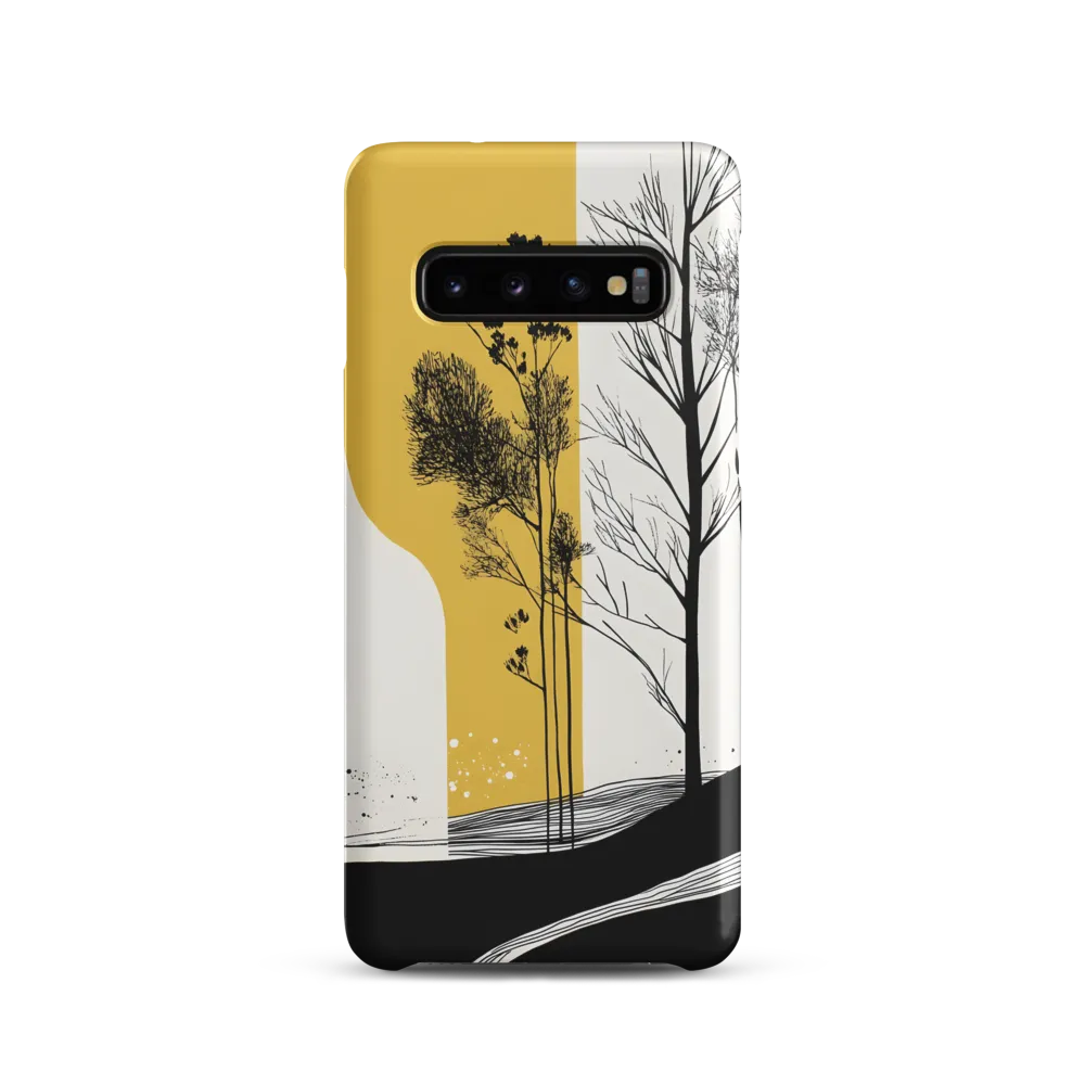 Grove on a Yellow Column