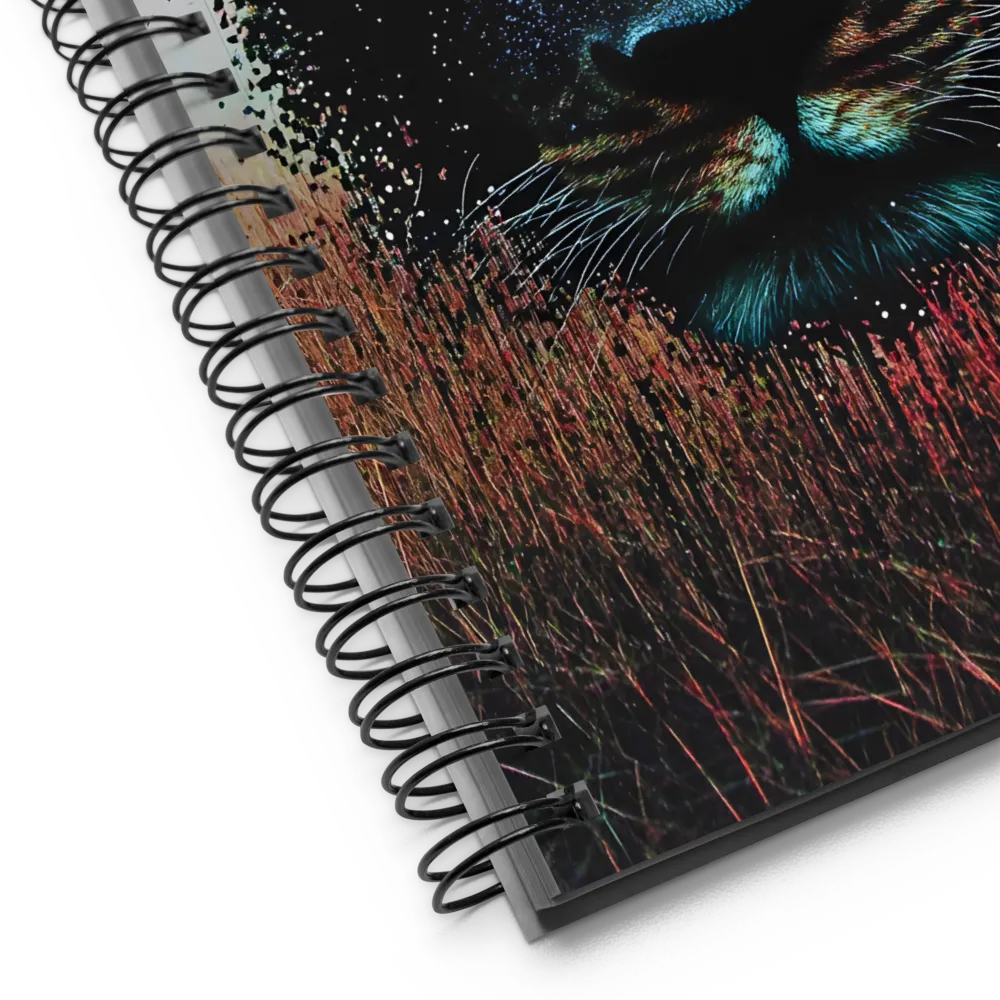 Mystical Majesty of the Lion | Spiral Notebook