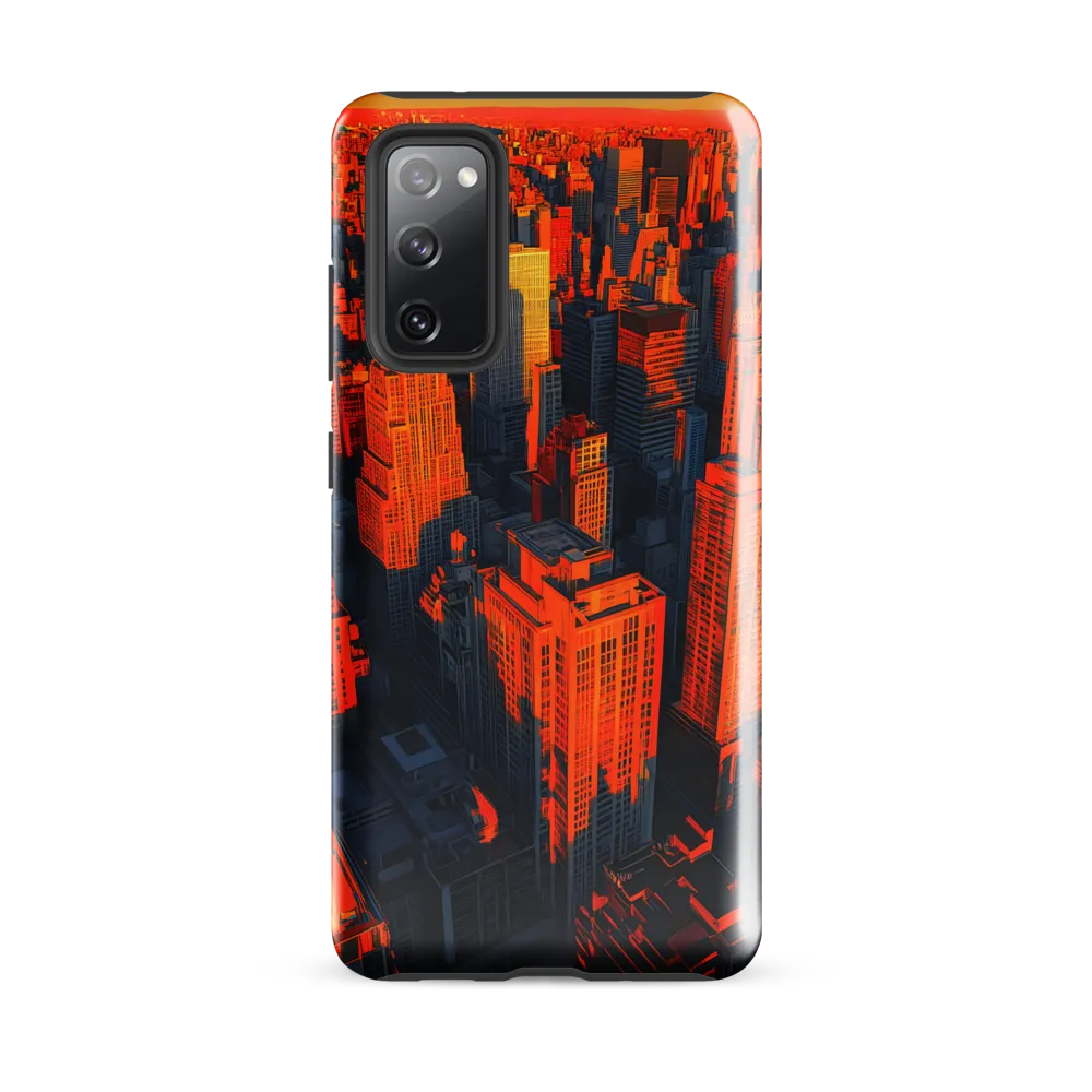 Urban Dawn: A Digital Ode to Skyscrapers