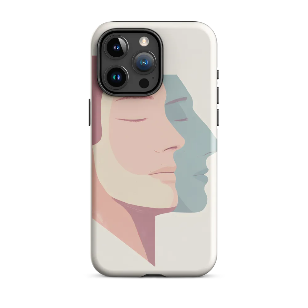 Dual Facets of Serenity | Phone Case |  15 Pro Max | Tough Case | Glossy