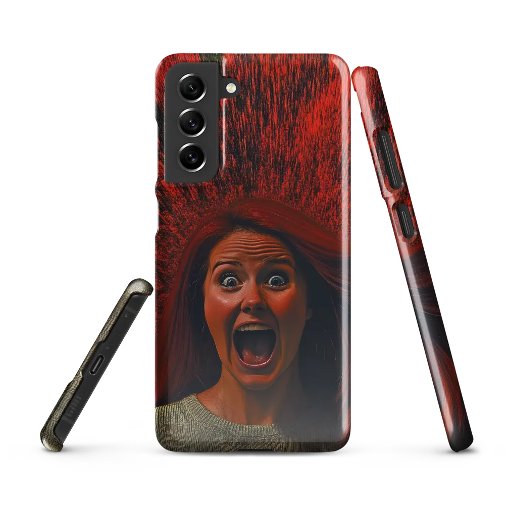 Eruption of Emotion | Phone Case |  S21 FE | Snap Case | Glossy
