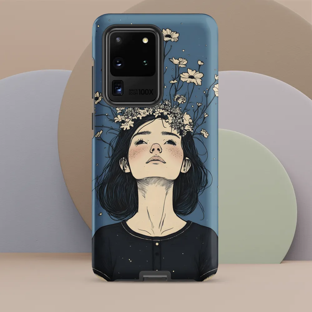 Floral Serenity: A Portrait of Tranquility
