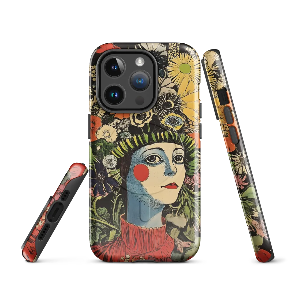 Floral Whimsy: A Portrait of Nature's Embrace