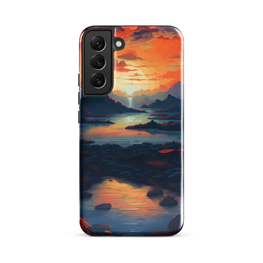Ethereal Evening: A Digital Dusk