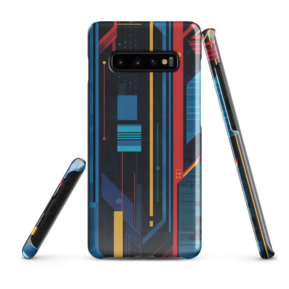 Symphony of Lines | Phone Case |  S10 Plus | Snap Case | Glossy