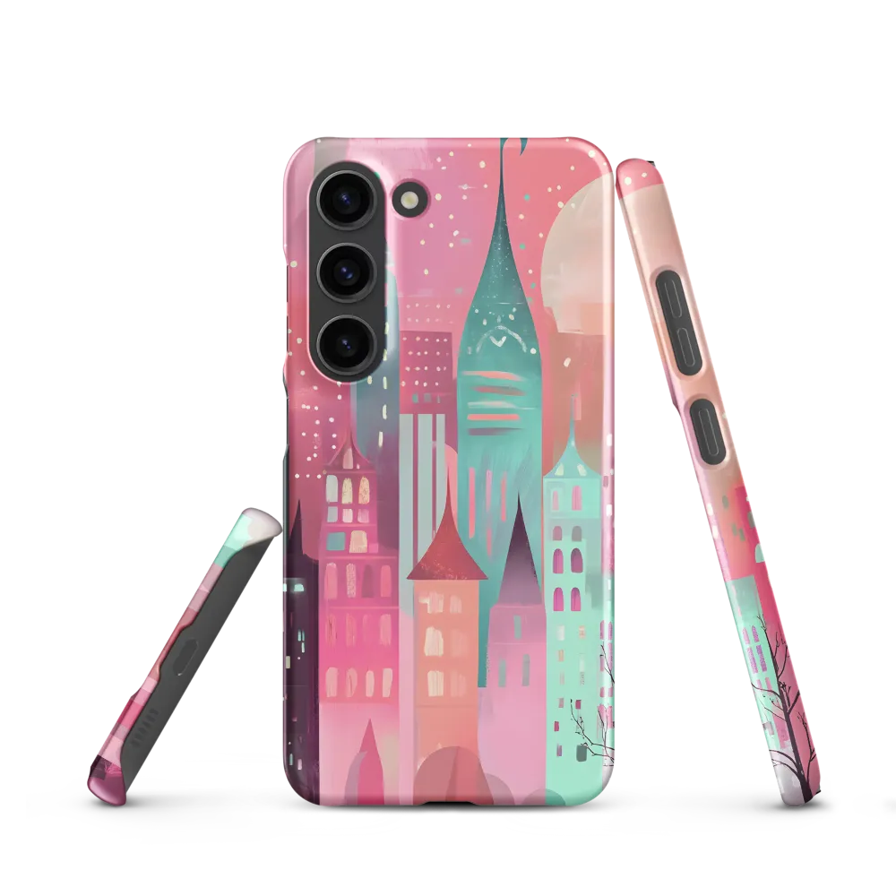 Whimsical City at Dusk