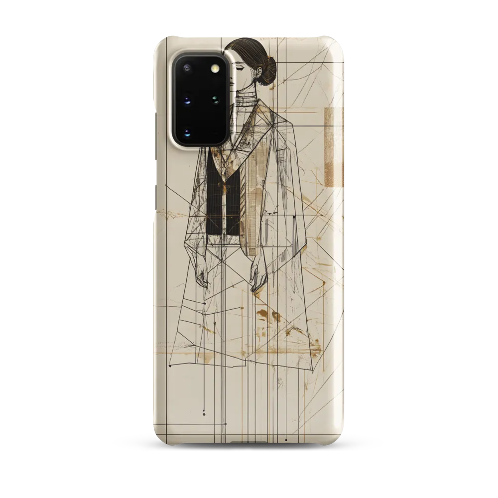 Elegance in Lines | Phone Case |  S20 Plus | Snap Case | Glossy