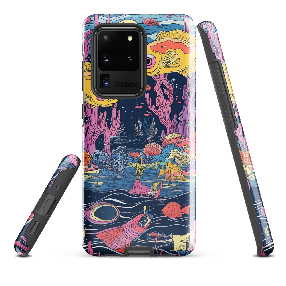 Underwater Dreamscape: A Playful Encounter