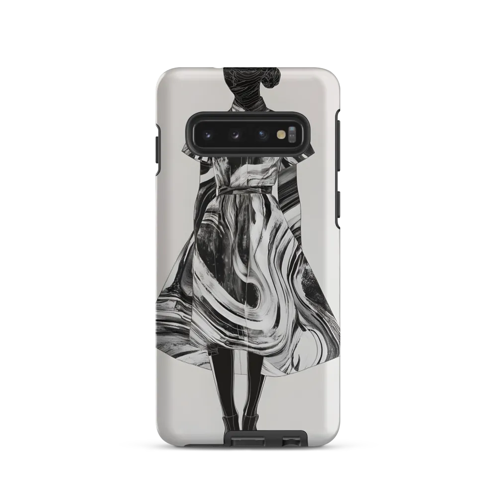 Whirls of Elegance: A Contemporary Fashion Design