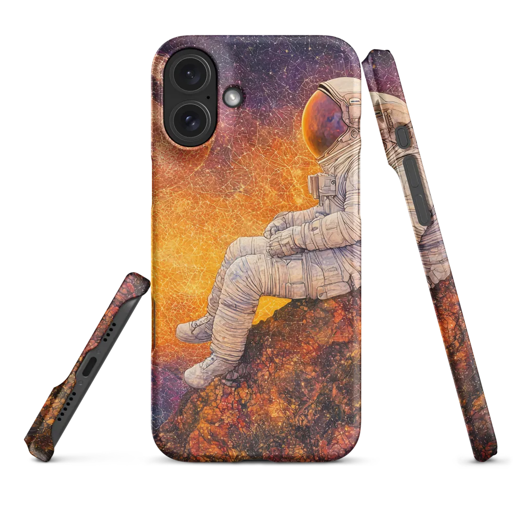 Cosmic Contemplation | Phone Case |  16 Plus | Snap Case | Matte