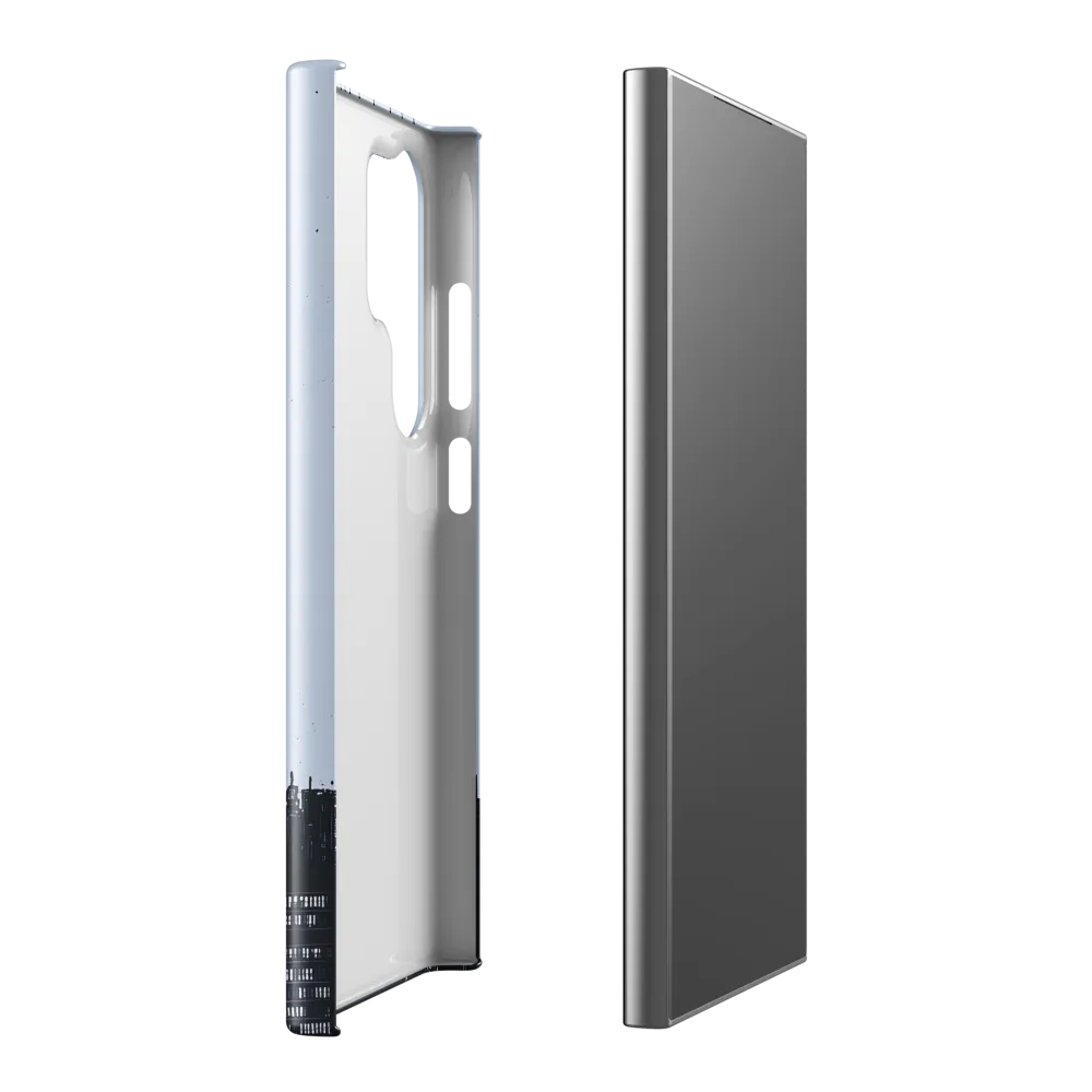 Elevated Serenity: A Minimalist Cityscape