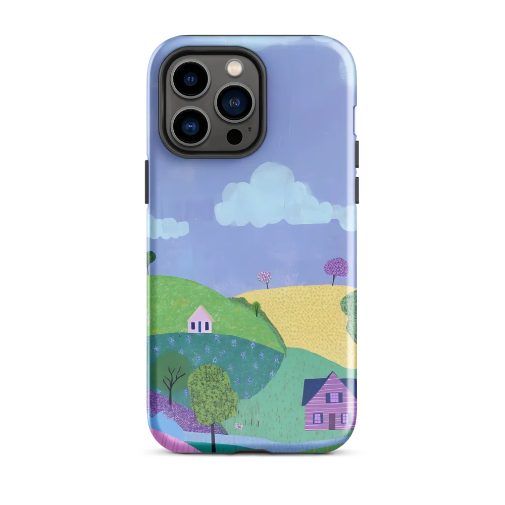 Whimsical Hills and Quaint Homes