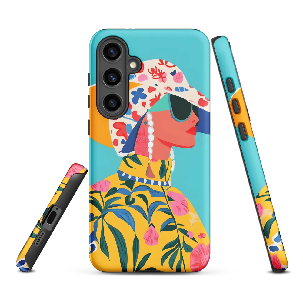 Tropical Confidence: A Fashion Portrait