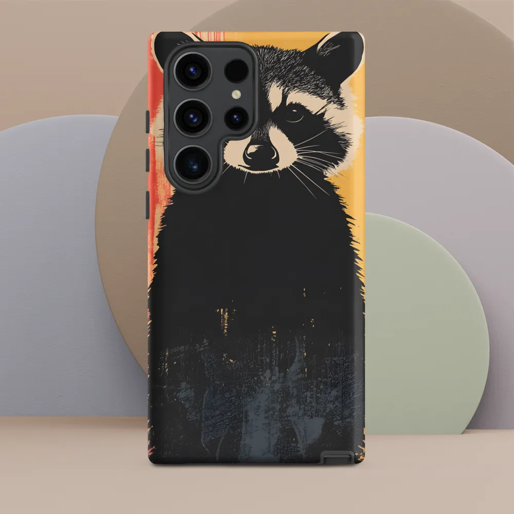 Whimsical Raccoon Portrait