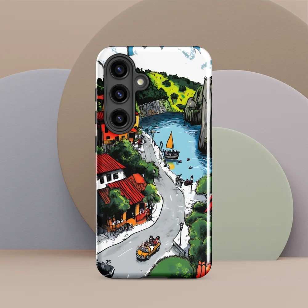 Whimsical Village by the Water
