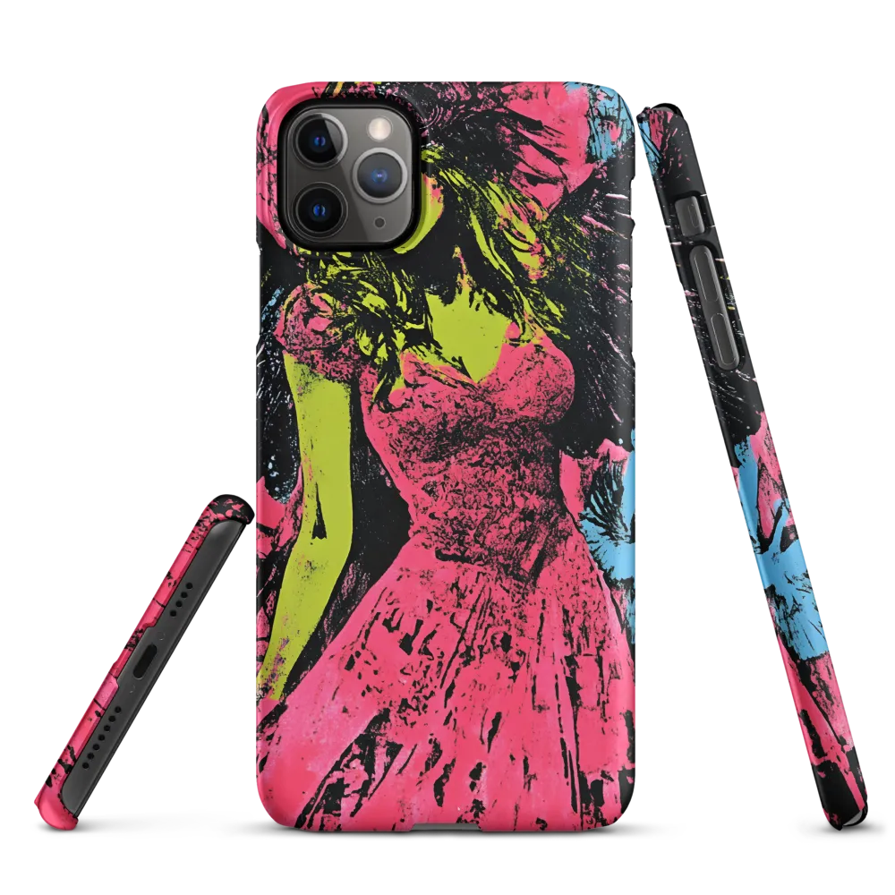 Mystical Angel in Neon Dreams