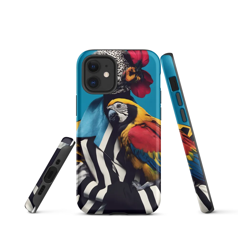 Vibrant Fusion of Flora and Fauna