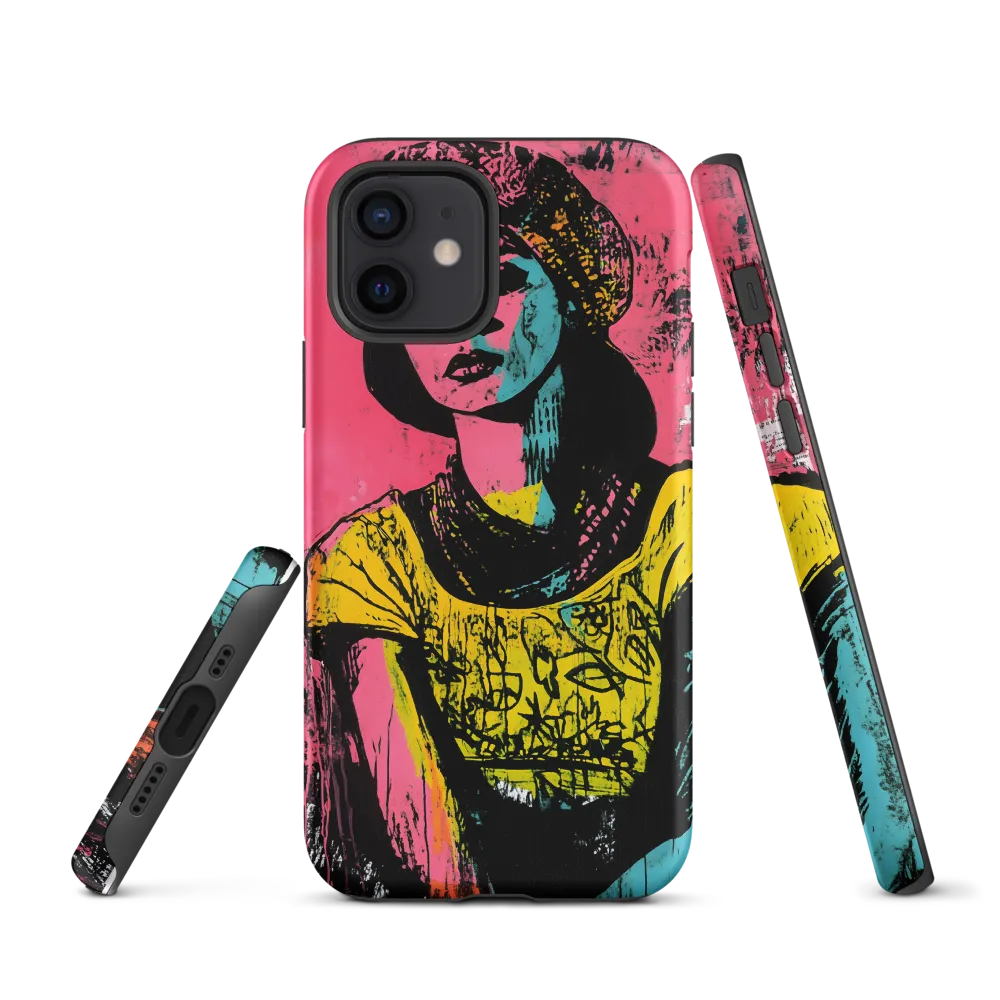 Urban Elegance: A Graffiti Portrait