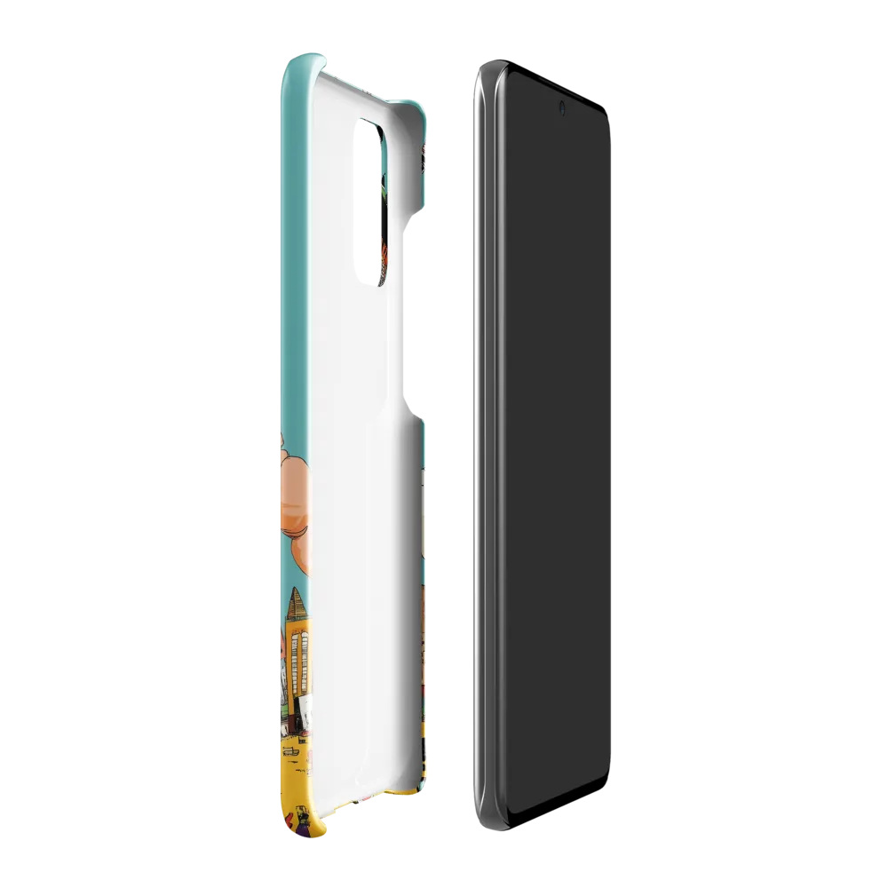 Urban Fantasia: A Whimsical Encounter | Phone Case |  S20 Plus | Snap Case | Glossy