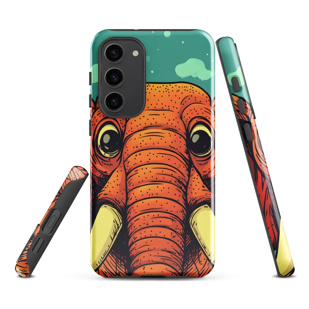 Whimsical Majesty: The Playful Elephant