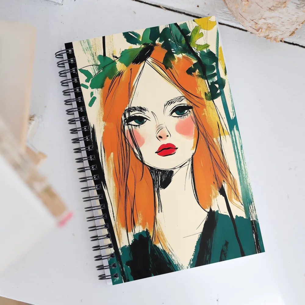 The Serene Queen | Spiral Notebook