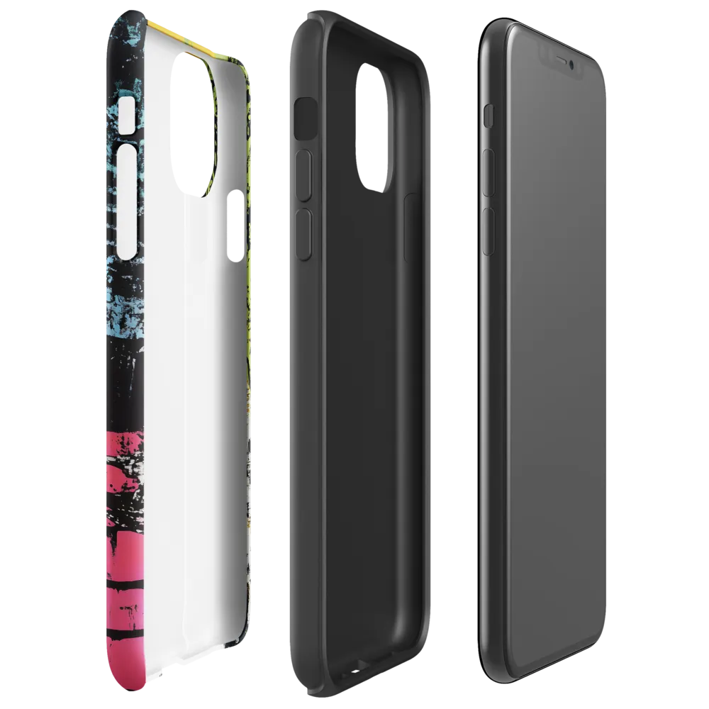 Urban Solitude: A Graffiti Journey | Phone Case |  11 Pro Max | Tough Case | Glossy