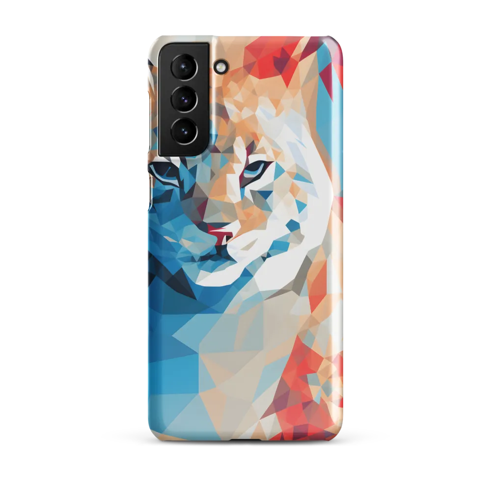 Facets of Feline Wonder | Phone Case |  S21 Plus | Snap Case | Glossy