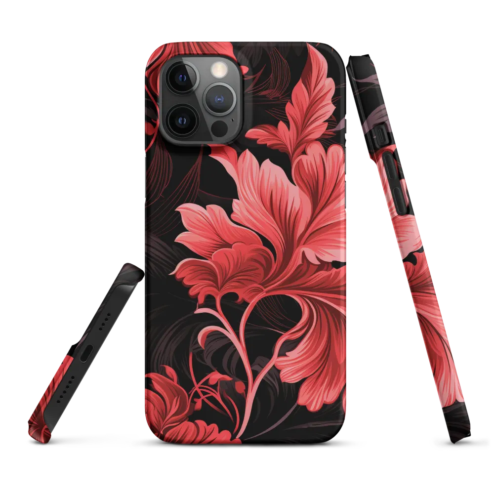 Tropical Elegance in Red