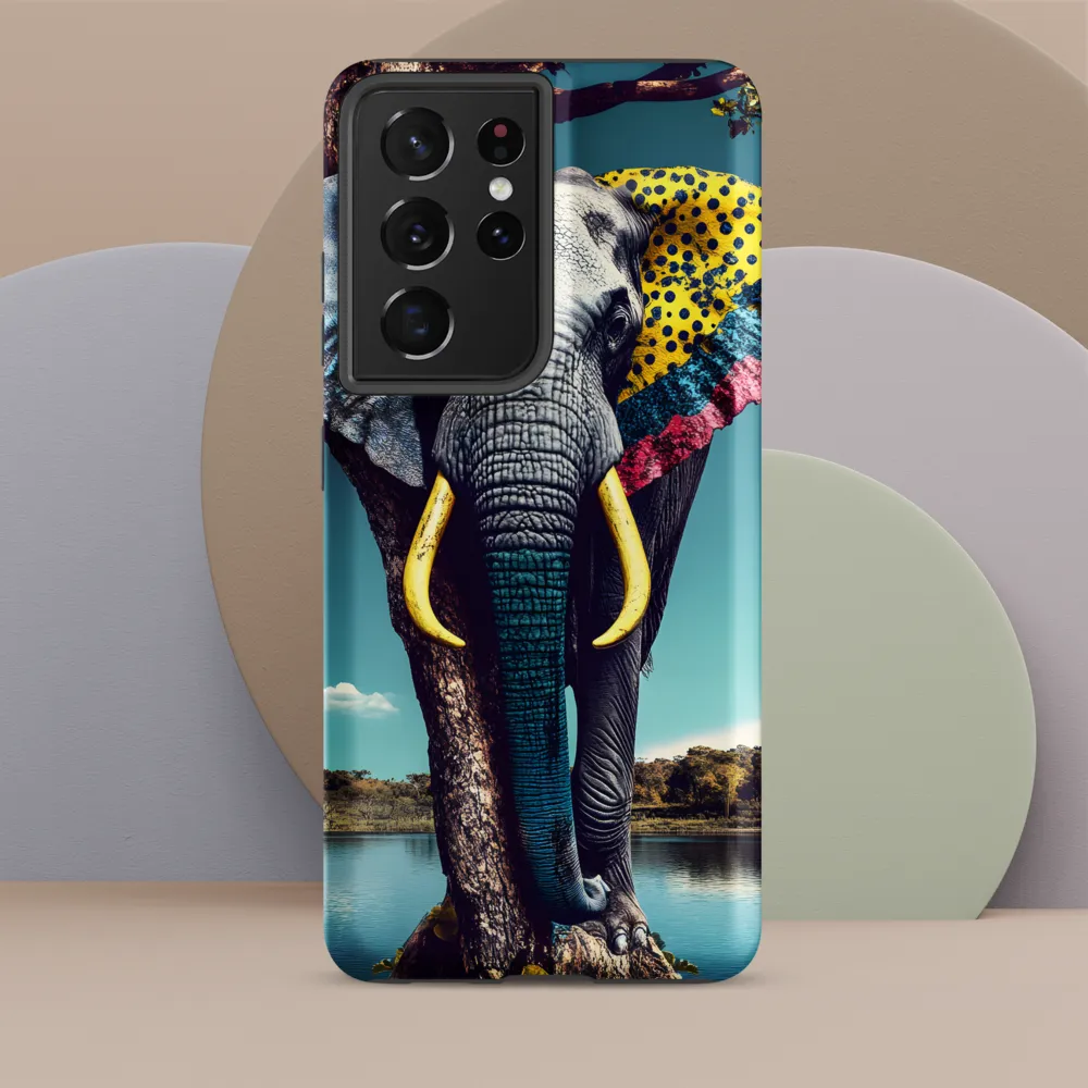 Playful Elegance: The Surreal Elephant