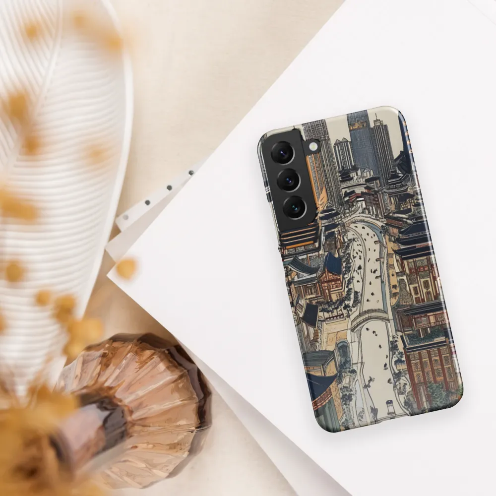 Urban Harmony: A Fusion of Tradition and Modernity | Phone Case |  S22 Plus | Snap Case | Glossy