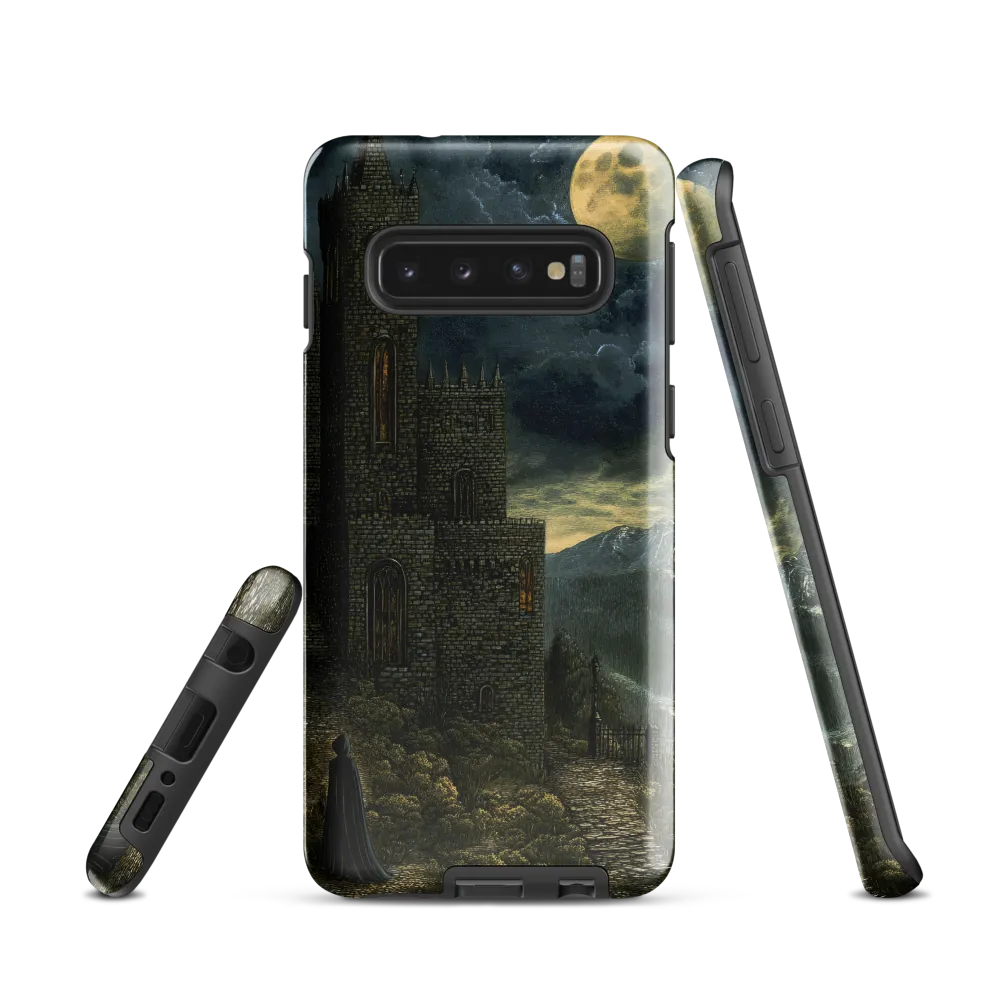 Whispers of the Moonlit Castle | Phone Case |  S10 | Tough Case | Glossy