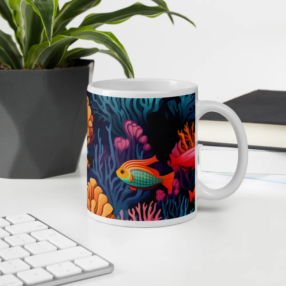 Underwater Harmony: A Coral Reef Wonderland | Mugs | Multiple Sizes & Colors