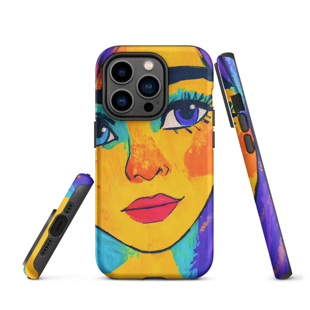 Vibrant Portrait: A Pop Art Exploration