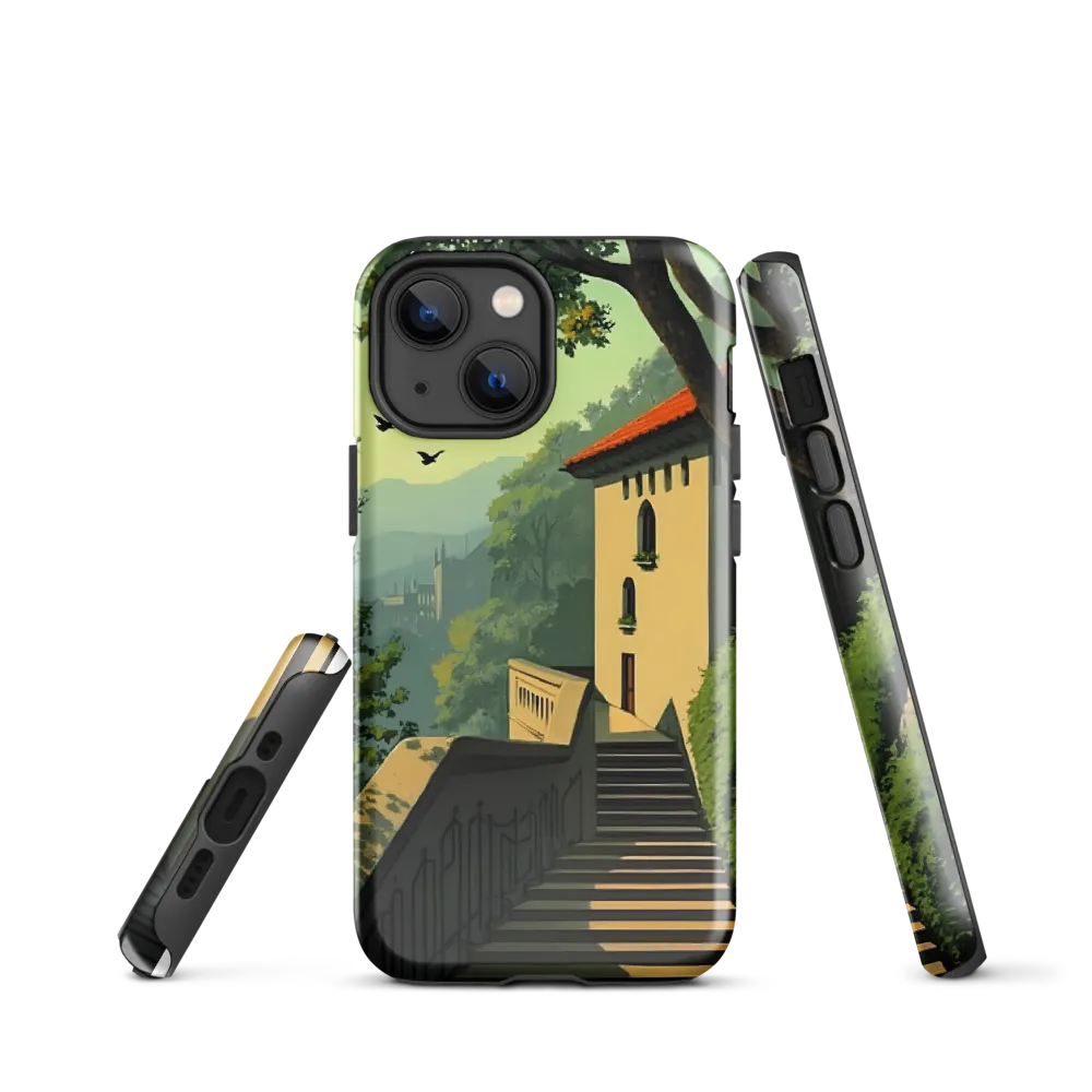 Whispers of Tranquility | Phone Case |  13 mini | Tough Case | Glossy