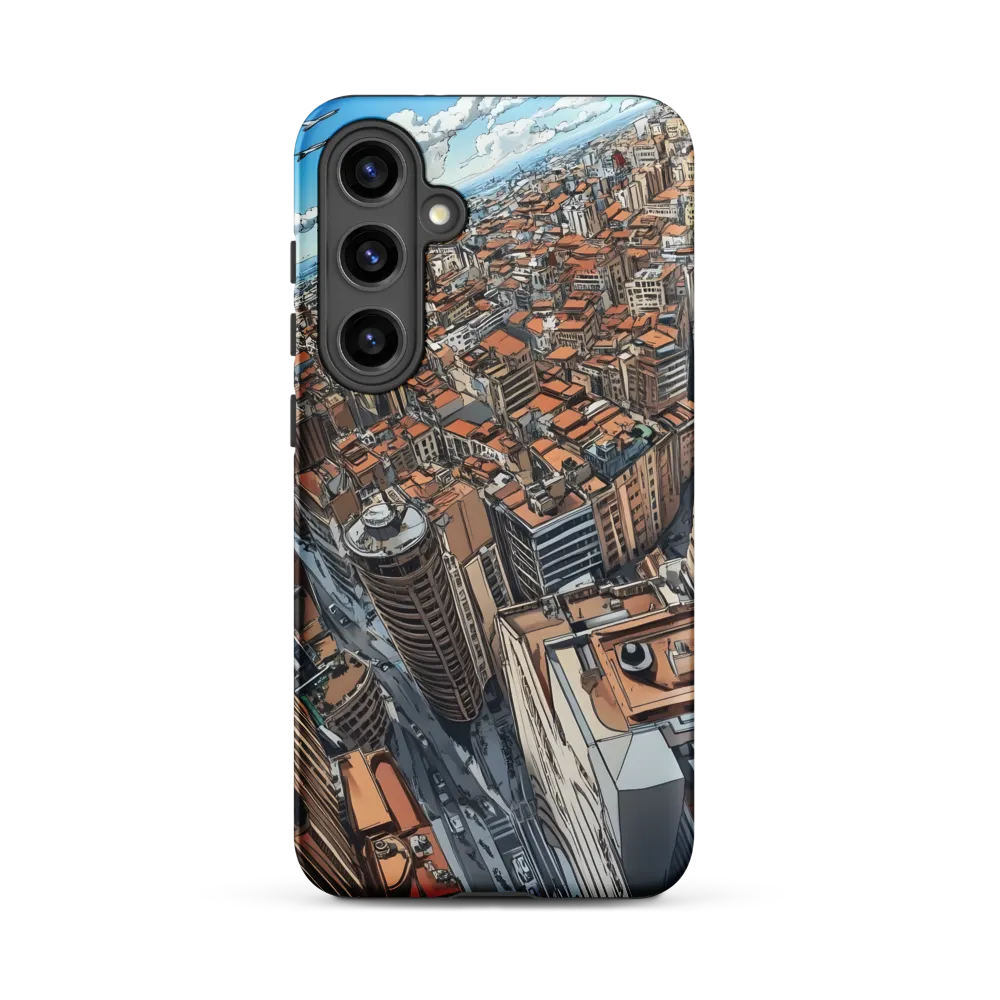 Aerial Symphony of Urban Life