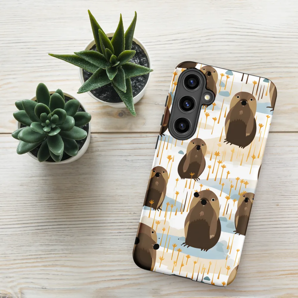 Whimsical Waters: A Celebration of Otters and Seals