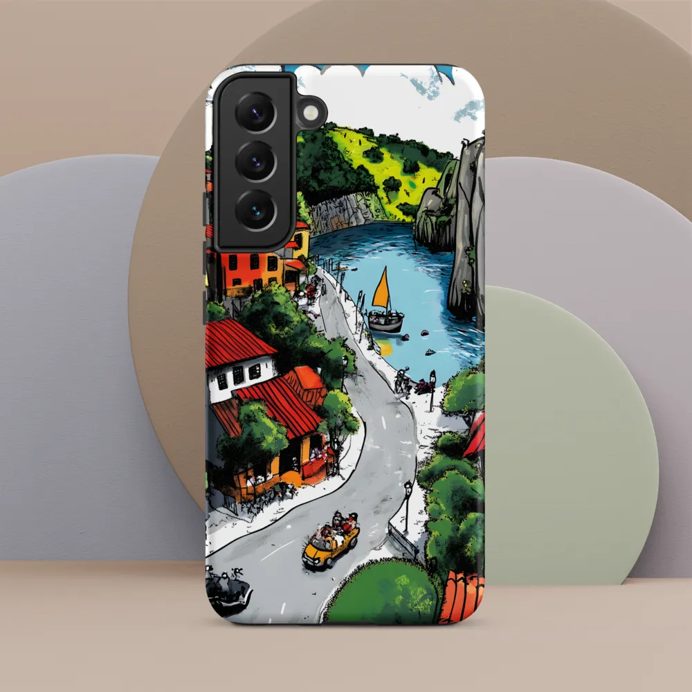 Whimsical Village by the Water