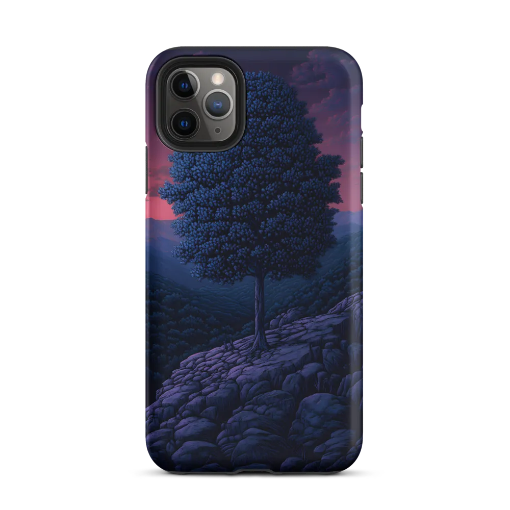 Solitary Sentinel: A Tree at Dusk